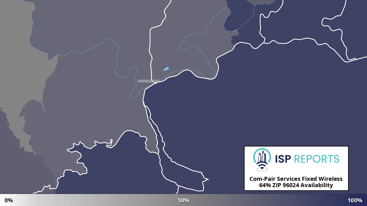 96024, CA map of internet availability