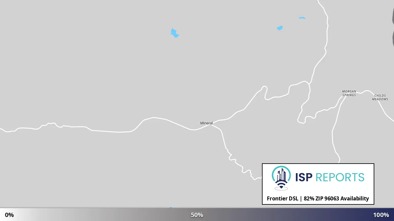 96063, CA map of internet availability