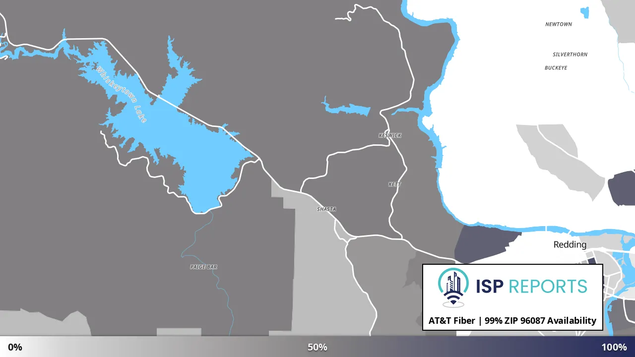 96087, CA map of internet availability