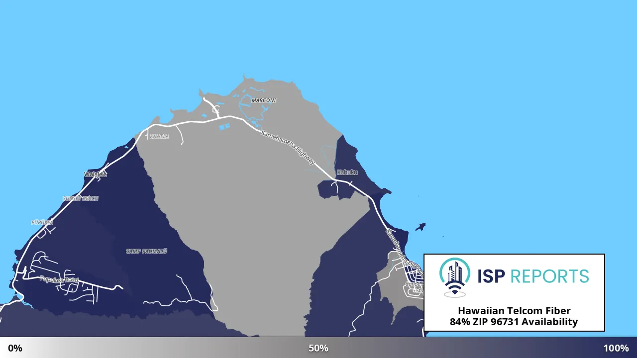 96731, HI map of internet availability