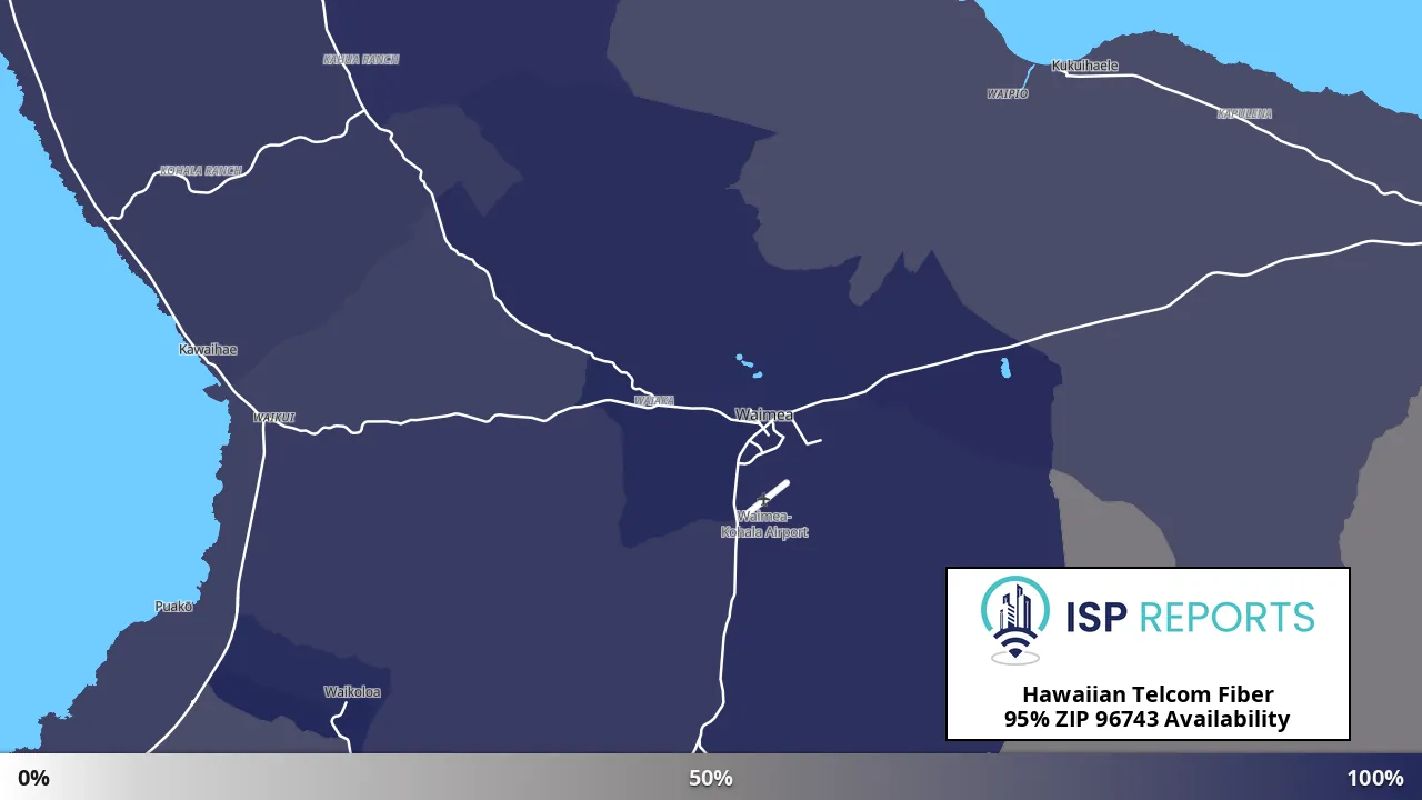 96743, HI map of internet availability