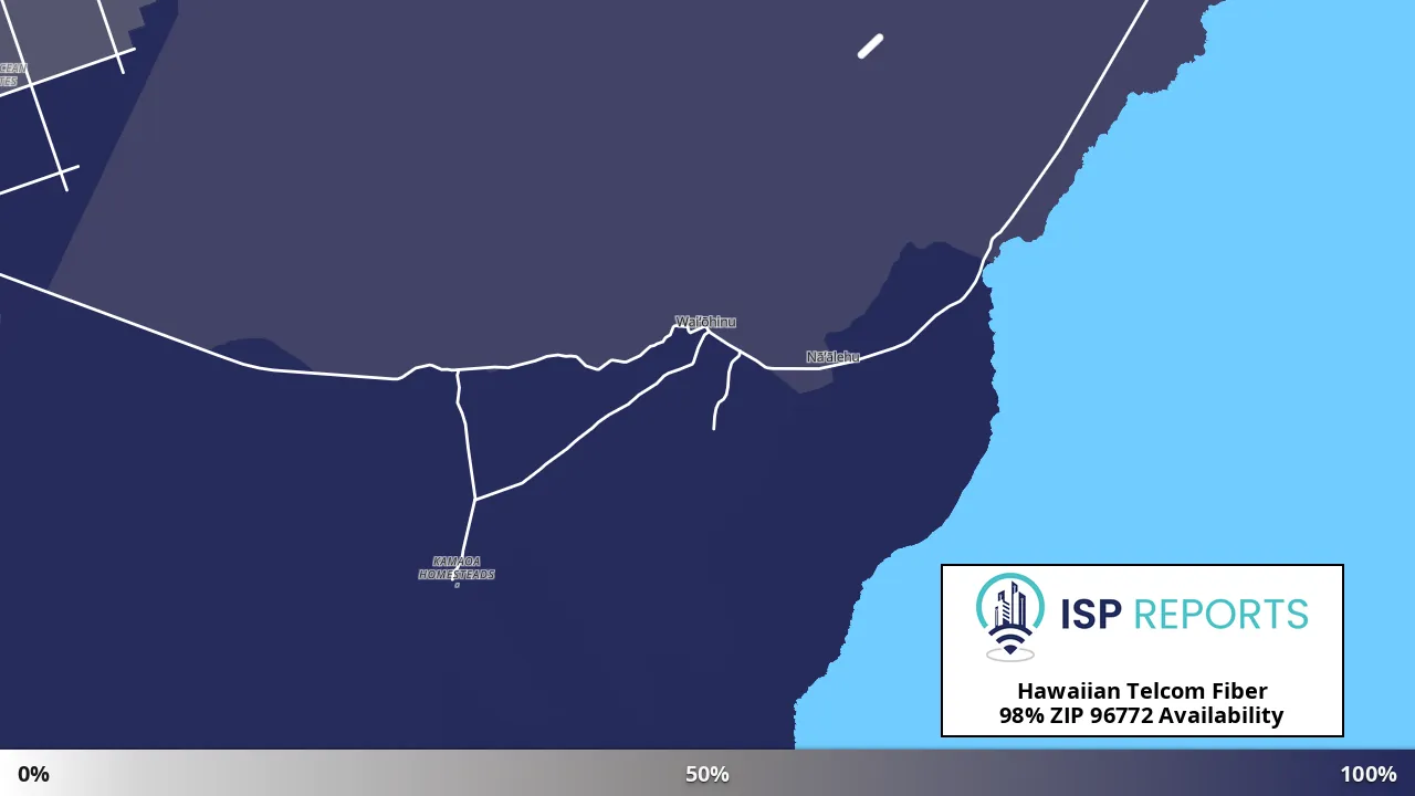 96772, HI map of internet availability