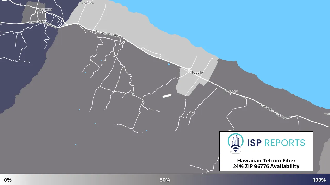 96776, HI map of internet availability