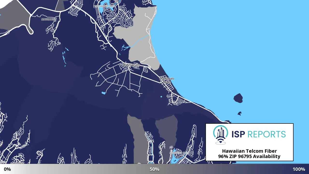 96795, HI map of internet availability