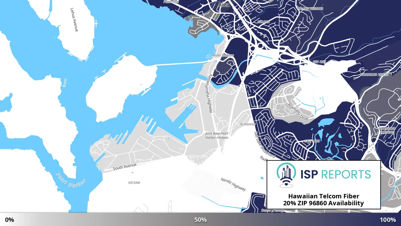 96860, HI map of internet availability