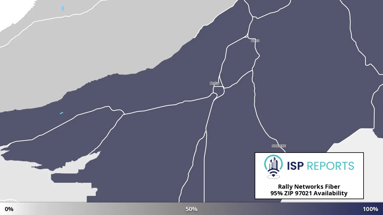 97021, OR map of internet availability