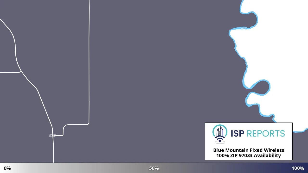 97033, OR map of internet availability
