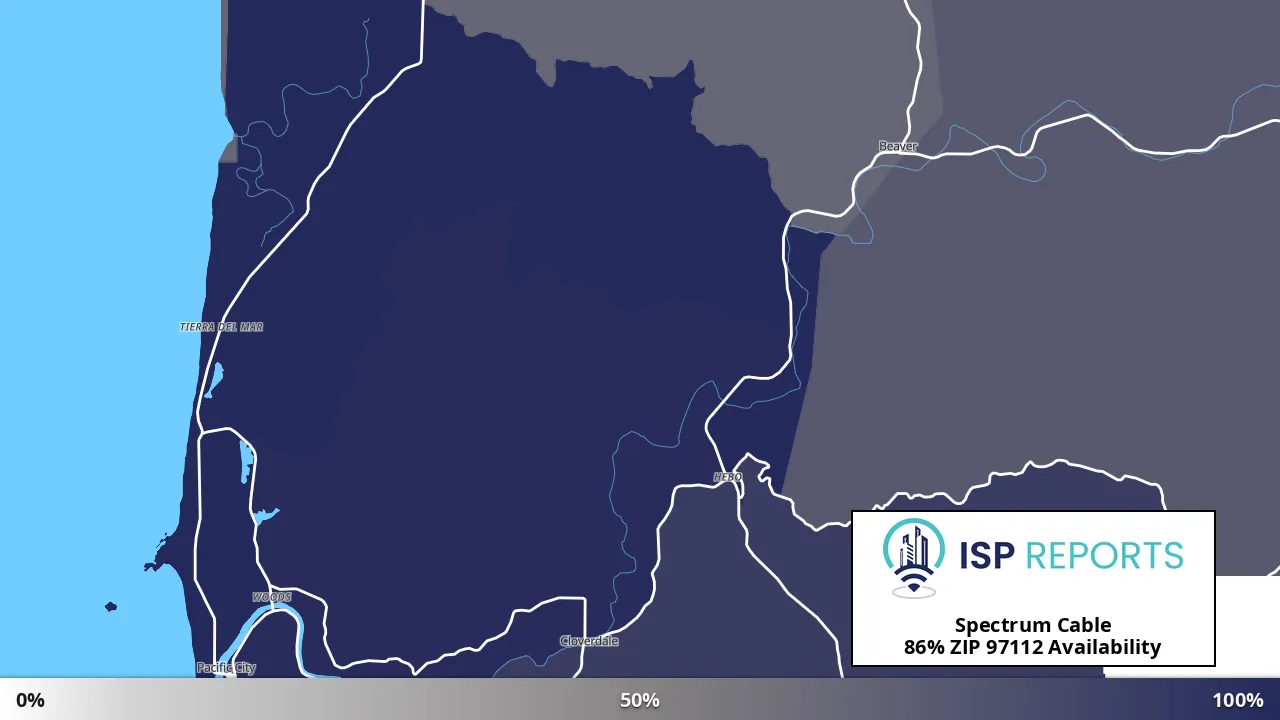 97112, OR map of internet availability