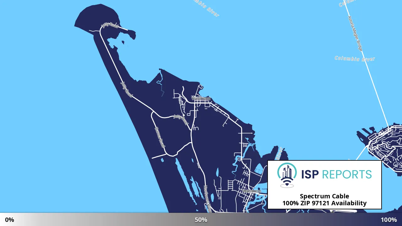 97121, OR map of internet availability