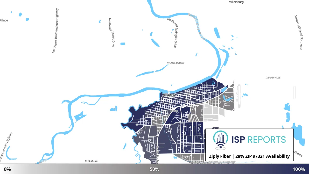 97321, OR map of internet availability