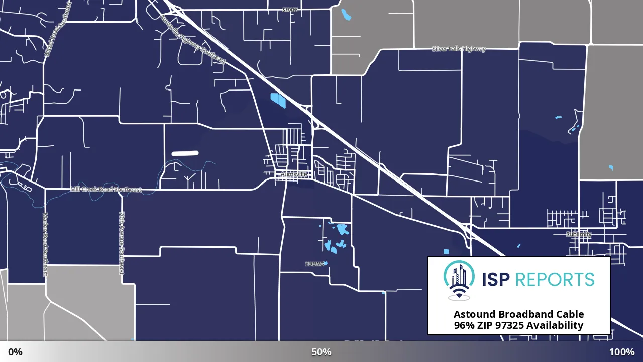 97325, OR map of internet availability
