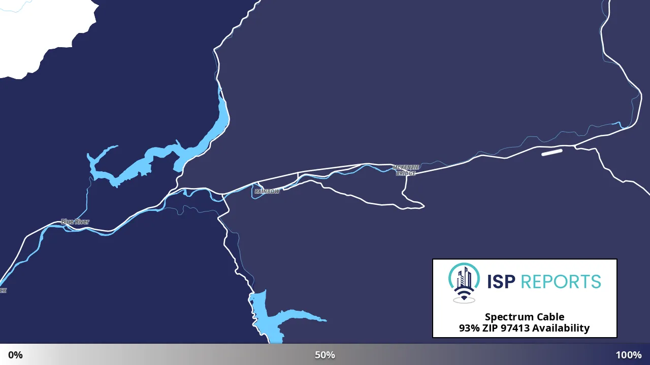 97413, OR map of internet availability