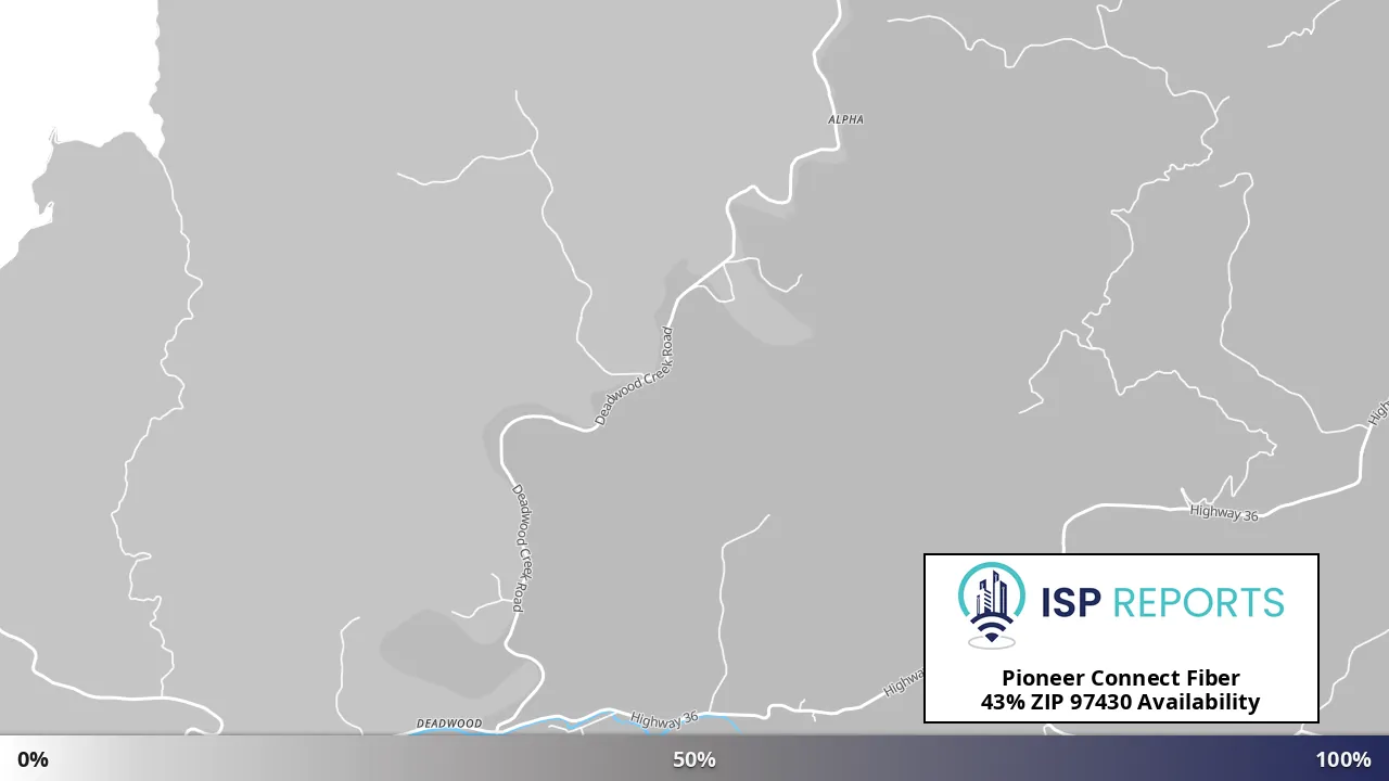 97430, OR map of internet availability