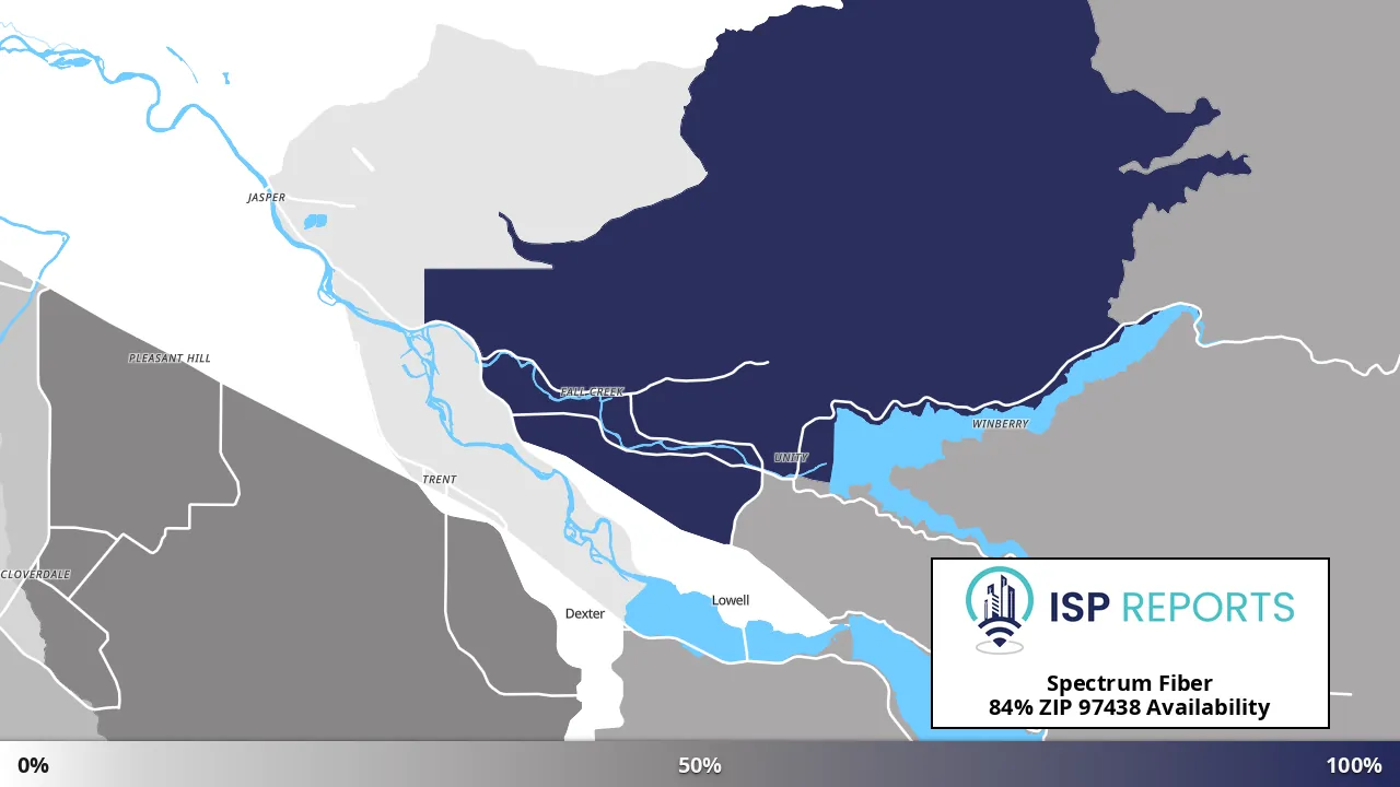 97438, OR map of internet availability