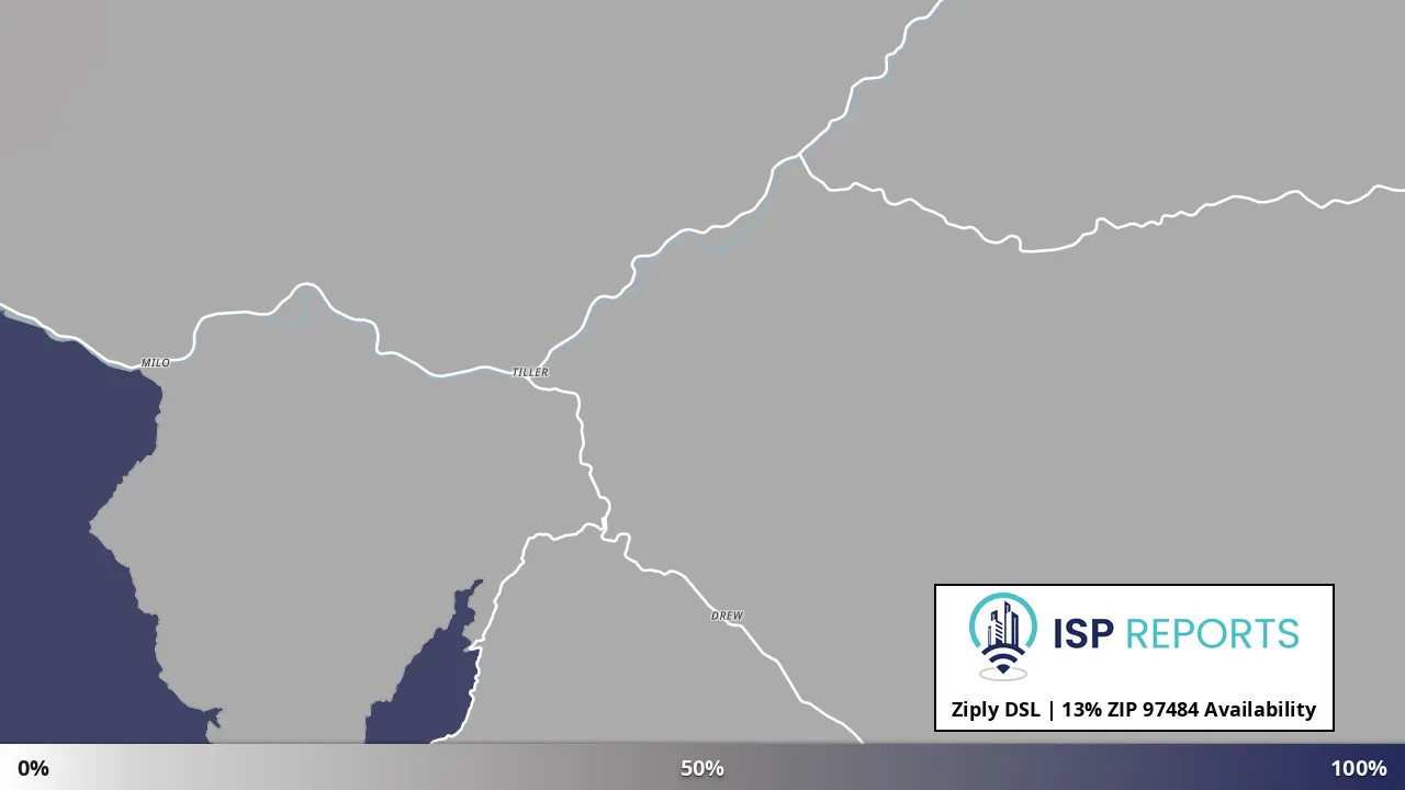 97484, OR map of internet availability