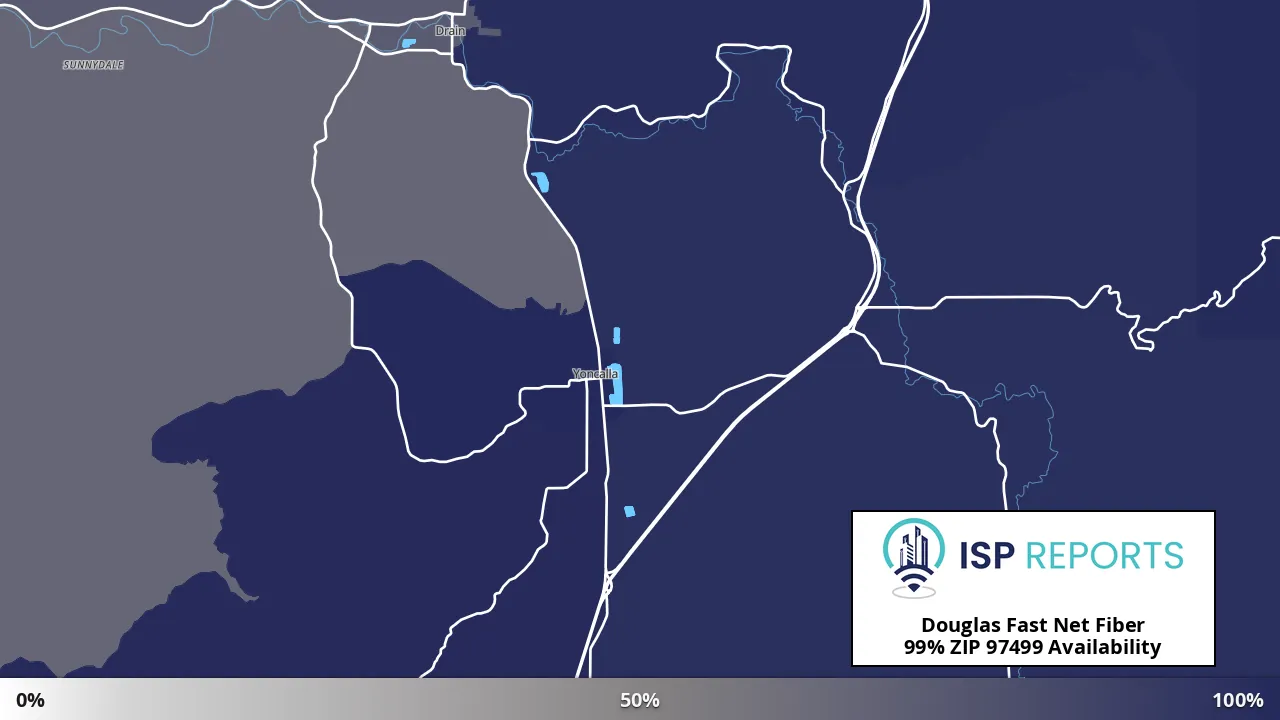 97499, OR map of internet availability