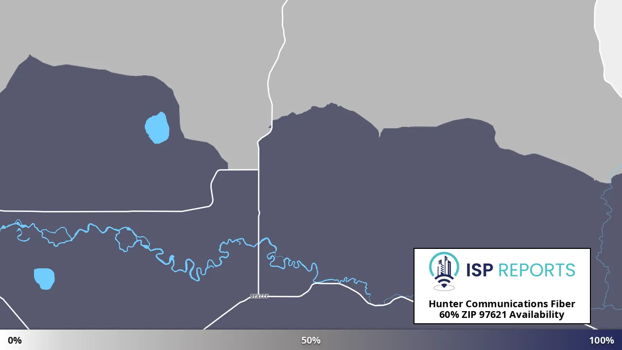 97621, OR map of internet availability