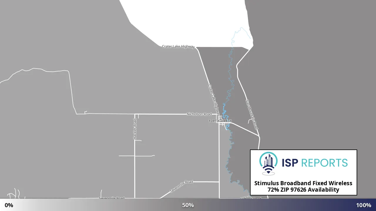 97626, OR map of internet availability