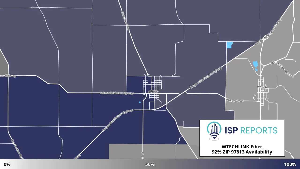 97813, OR map of internet availability