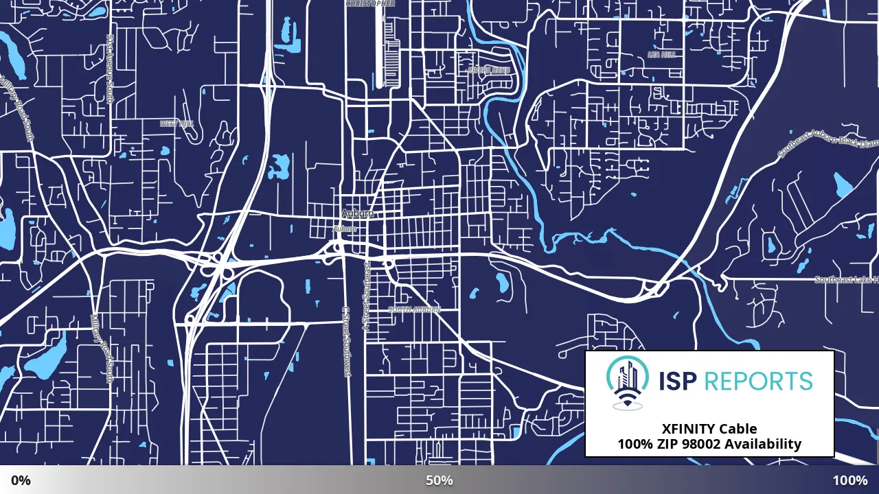 98002, WA map of internet availability