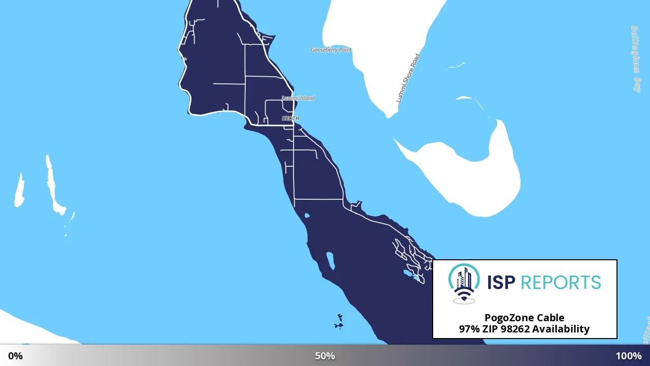 98262, WA map of internet availability