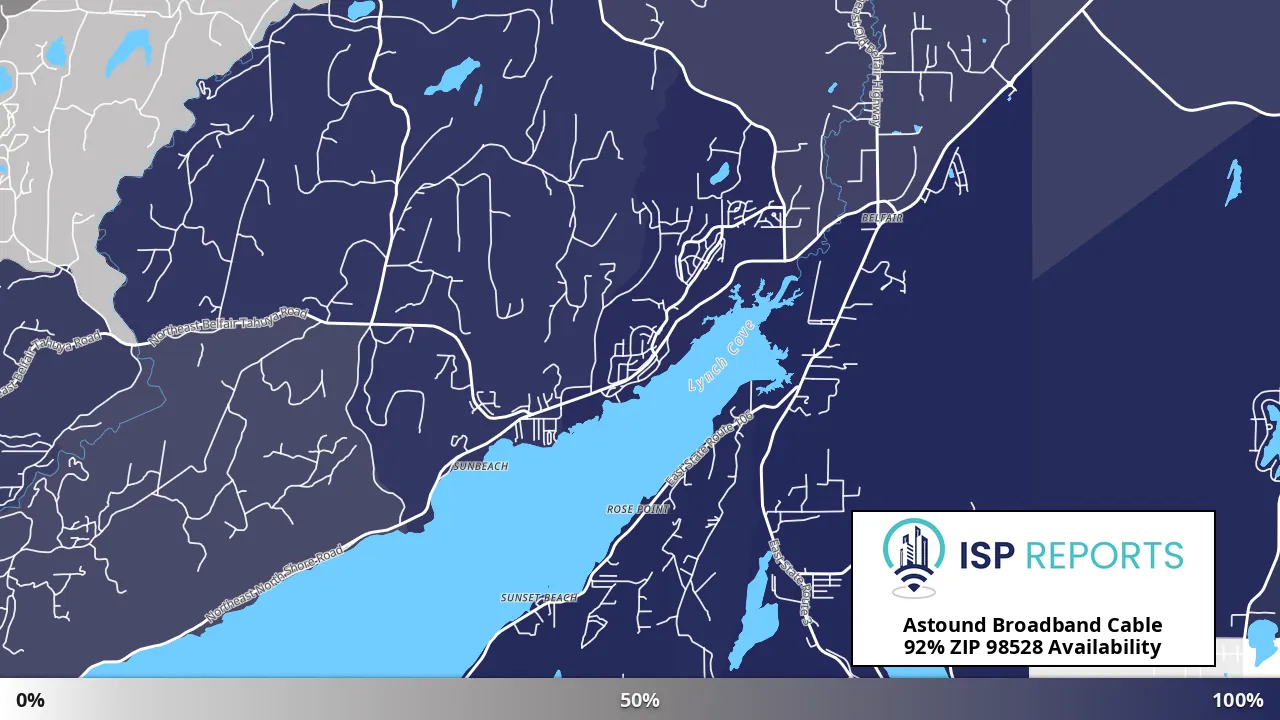98528, WA map of internet availability