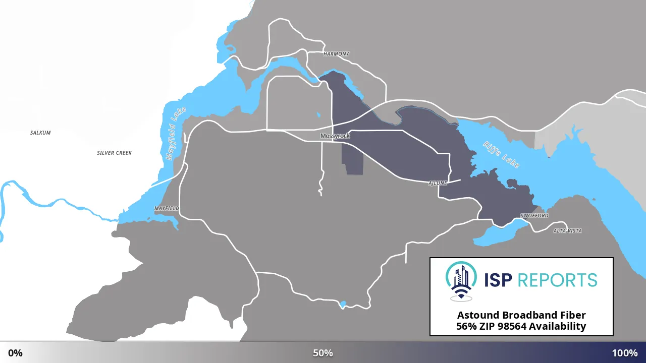 98564, WA map of internet availability