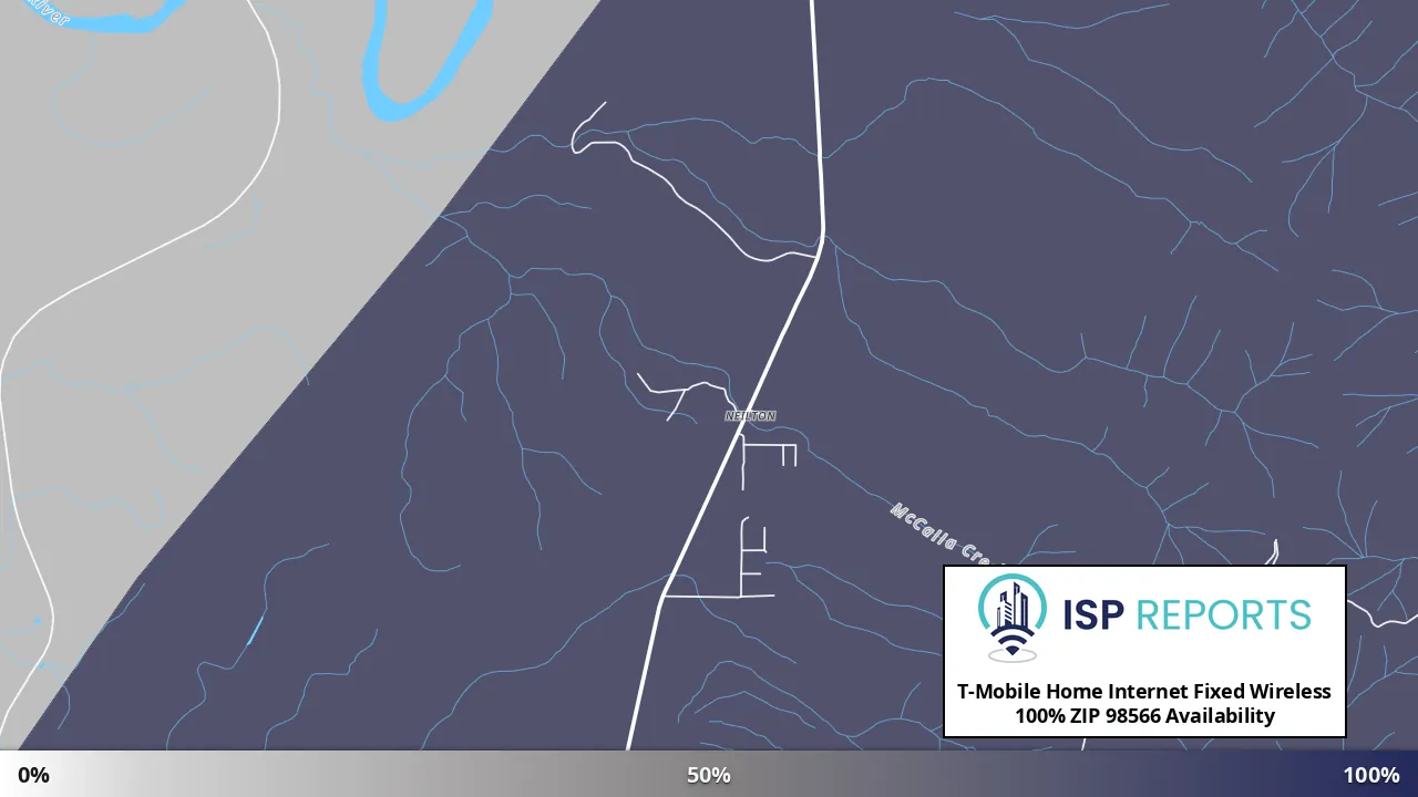 98566, WA map of internet availability