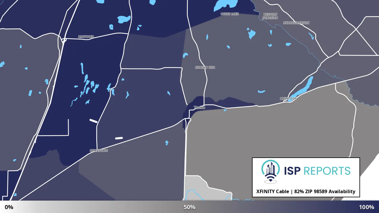 98589, WA map of internet availability