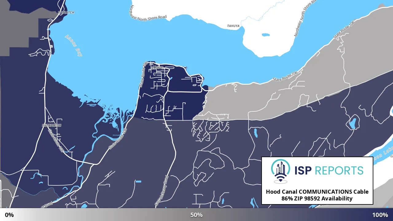 98592, WA map of internet availability
