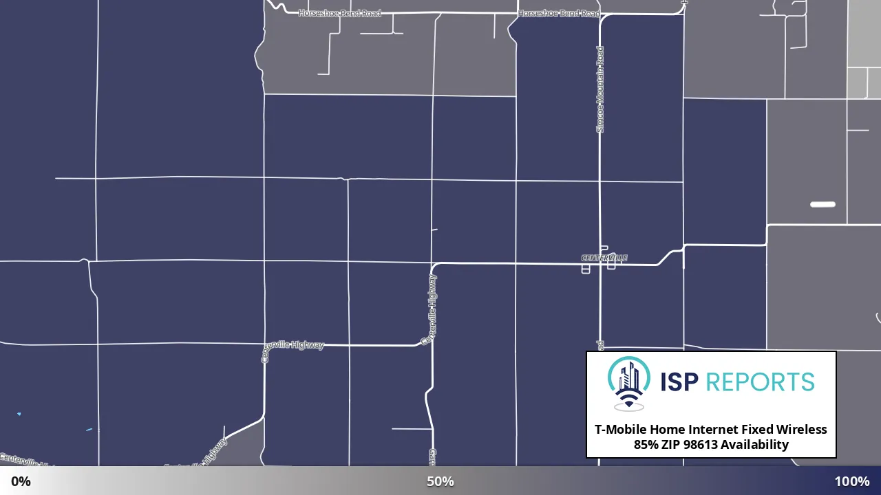 98613, WA map of internet availability