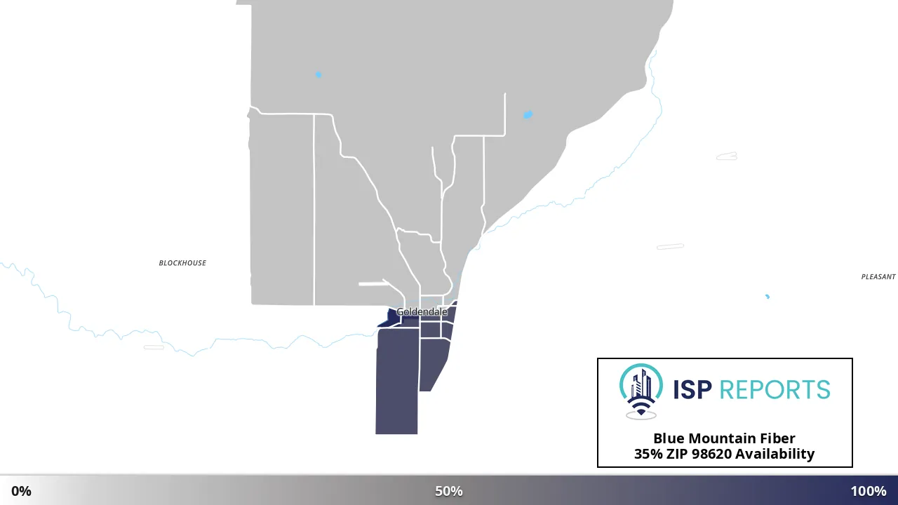98620, WA map of internet availability