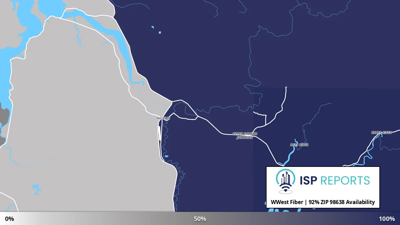 98638, WA map of internet availability