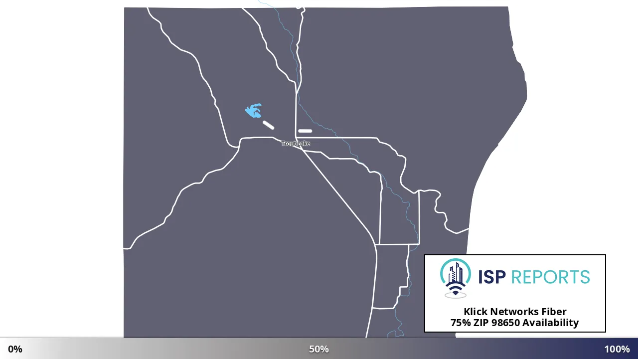 98650, WA map of internet availability