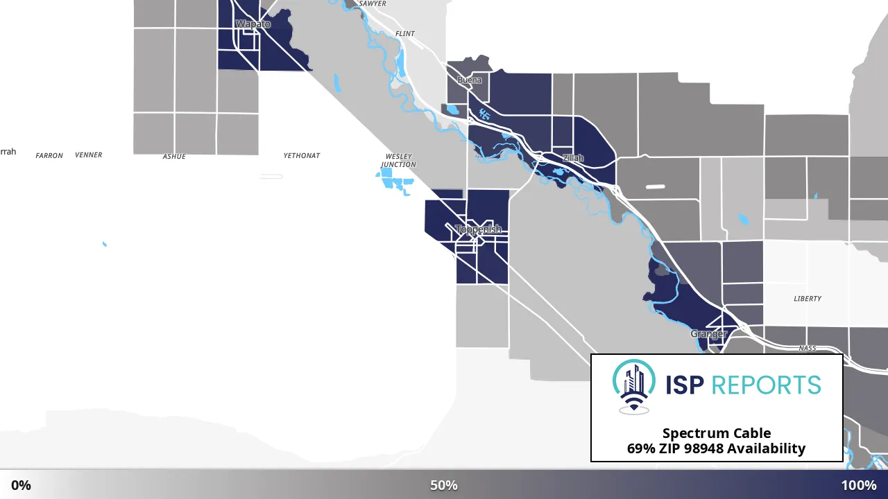 98948, WA map of internet availability