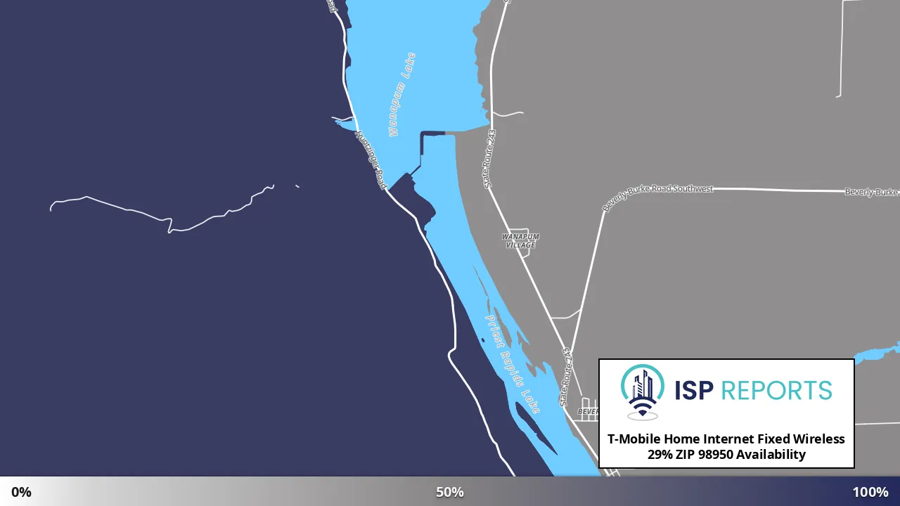 98950, WA map of internet availability