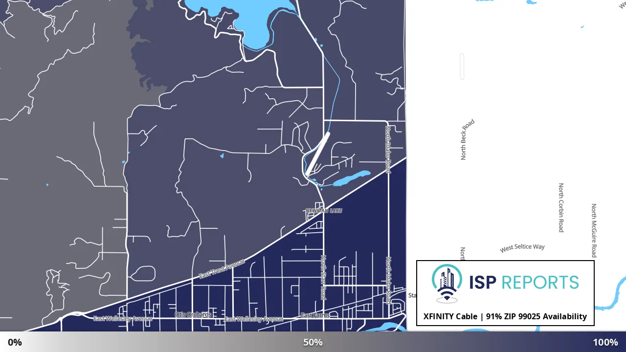 99025, WA map of internet availability