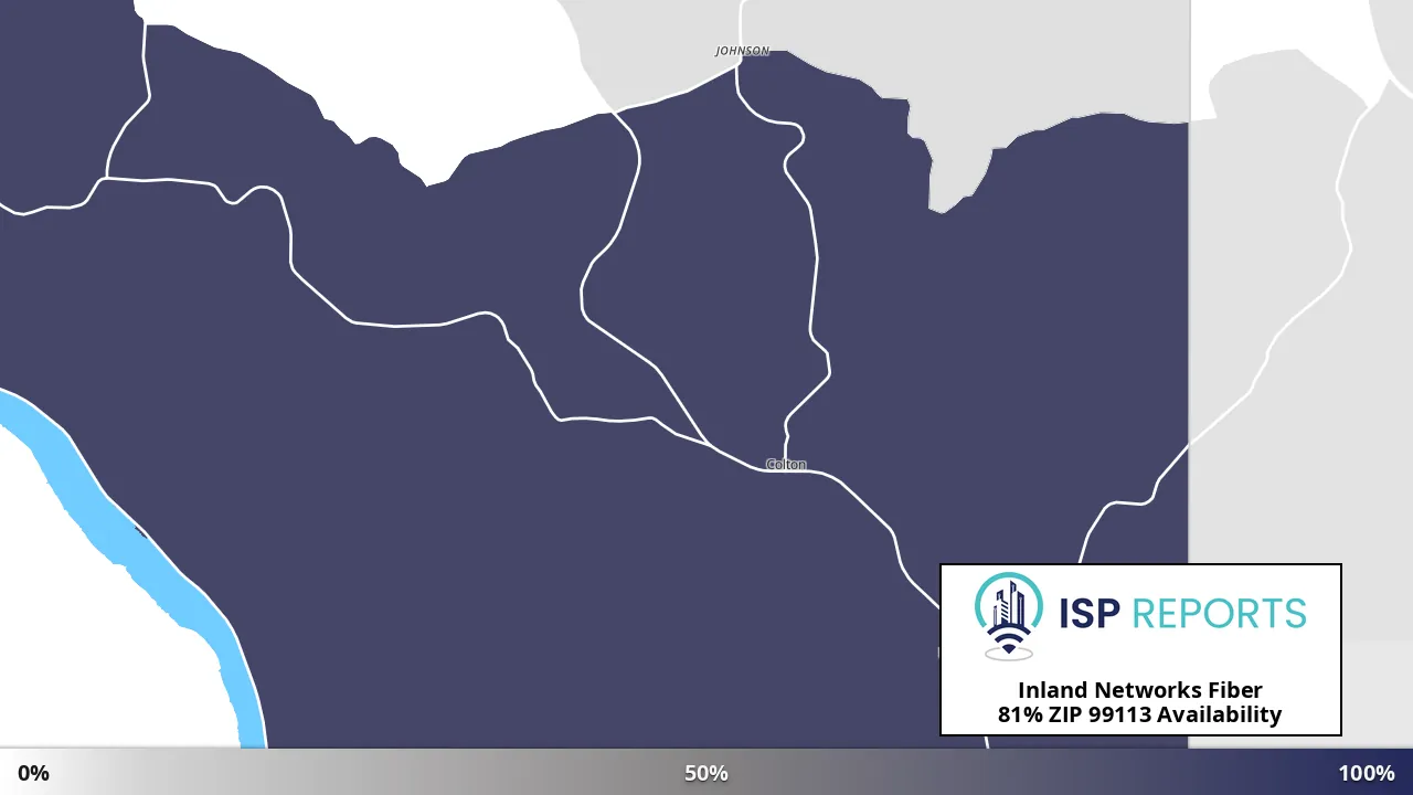 99113, WA map of internet availability