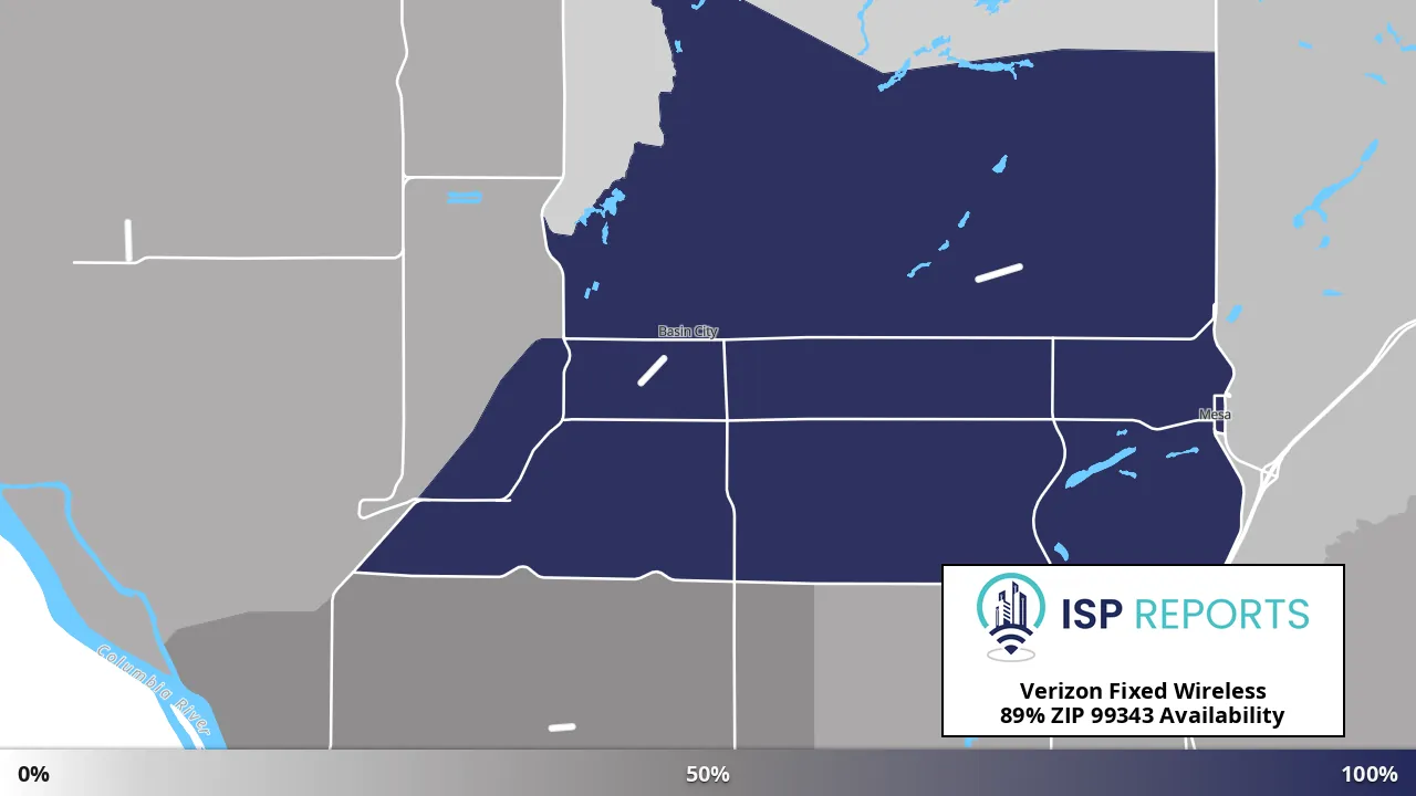 99343, WA map of internet availability