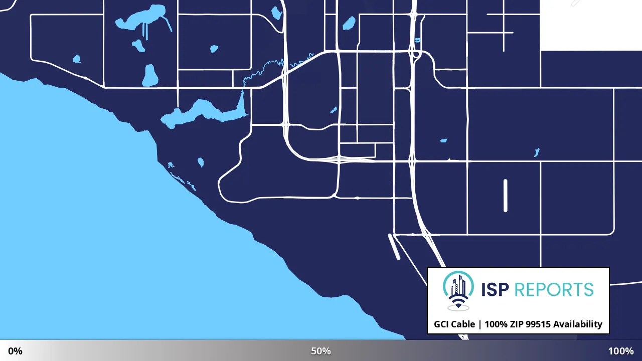99515, AK map of internet availability