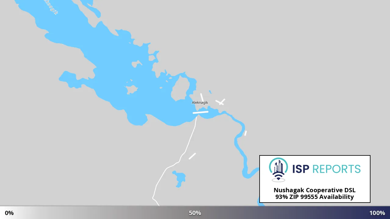 99555, AK map of internet availability
