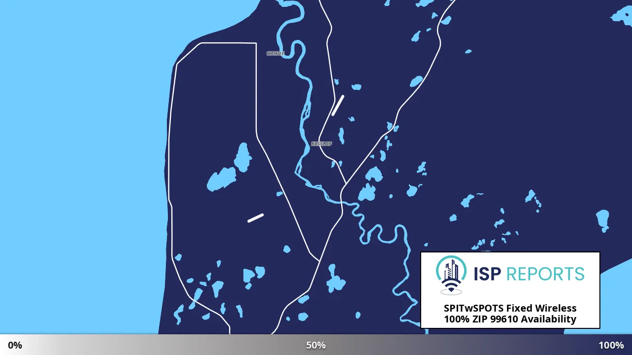 99610, AK map of internet availability