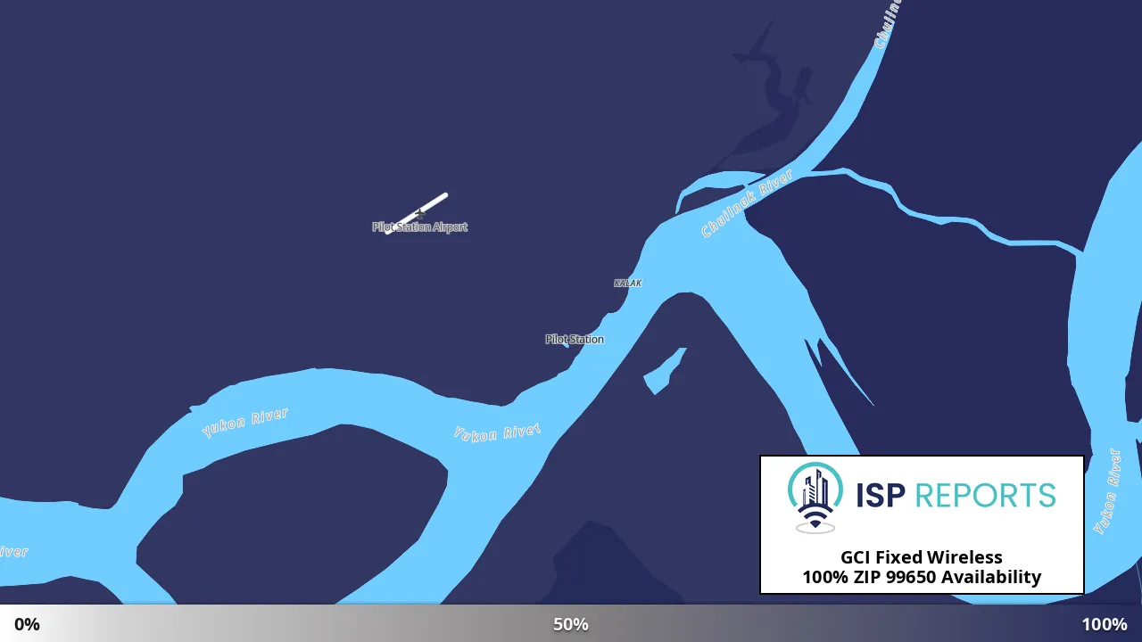 99650, AK map of internet availability