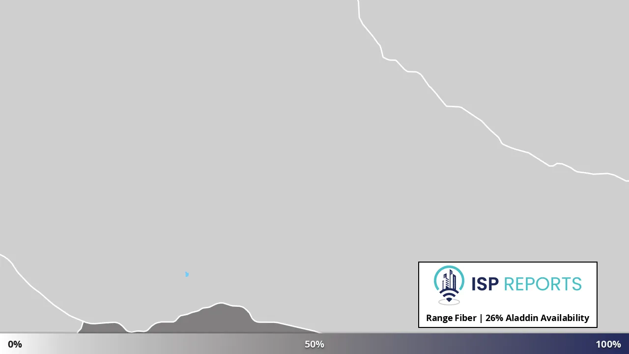 Aladdin, WY map of internet availability