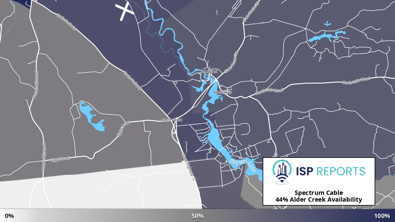 Alder Creek, NY map of internet availability