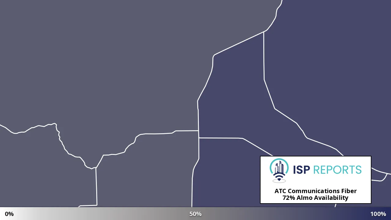 Almo, ID map of internet availability