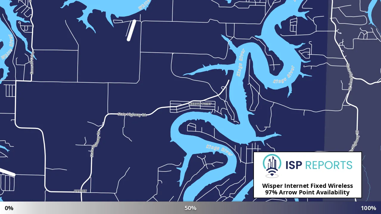 Arrow Point, MO map of internet availability