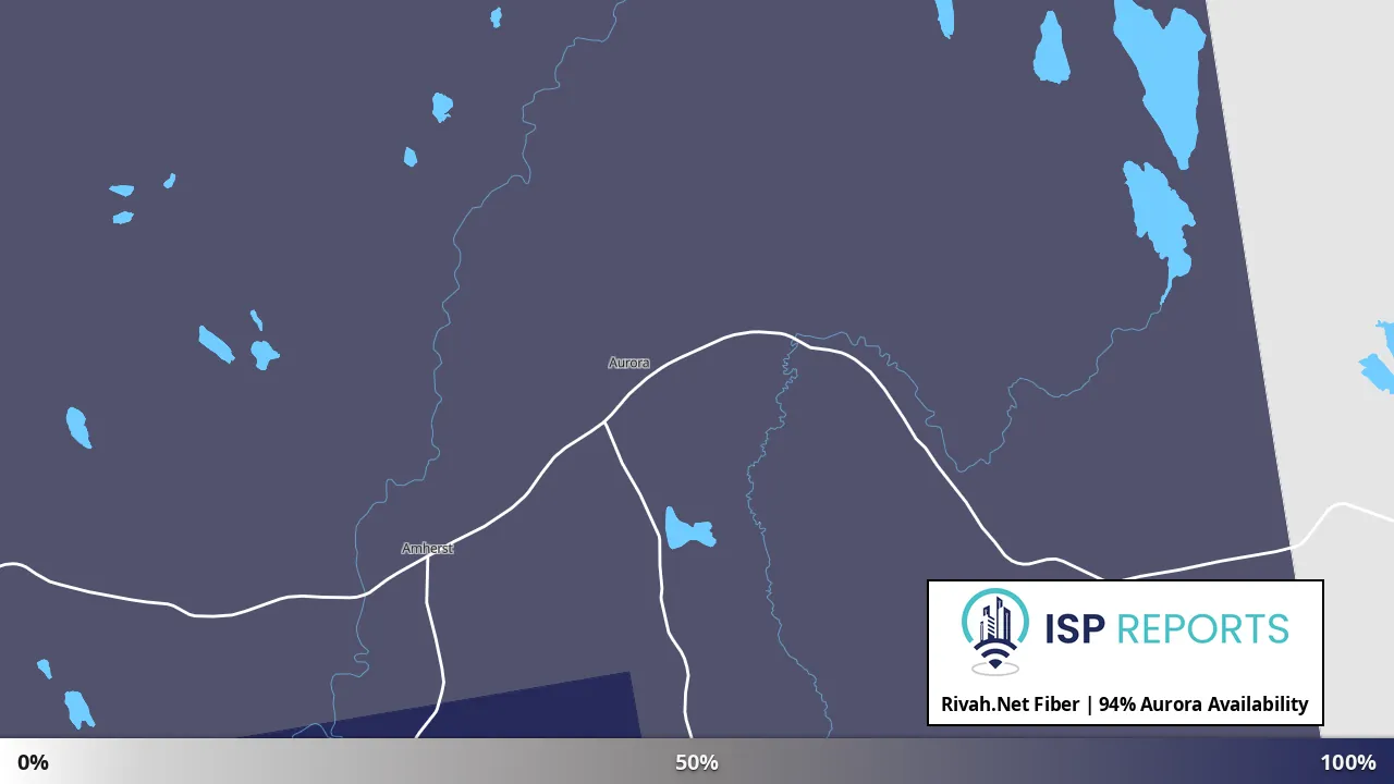 Aurora, ME map of internet availability