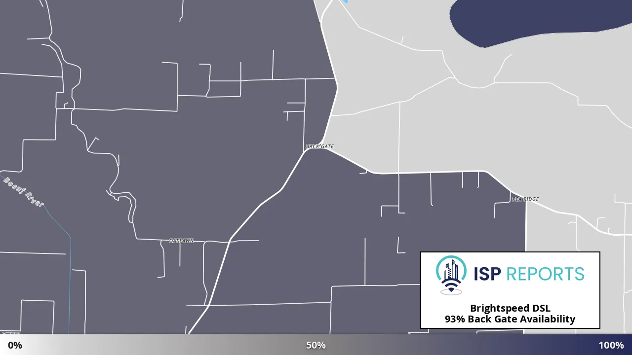 Back Gate, AR map of internet availability