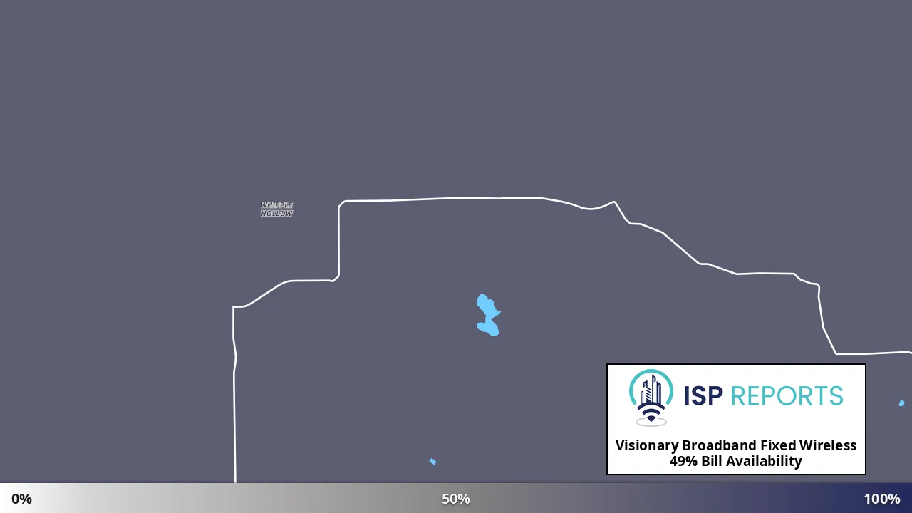 Bill, WY map of internet availability